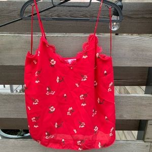 Socialite Floral Tank